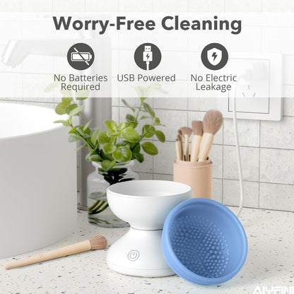 Electric Make up Brush Cleaner Cleanser Machine