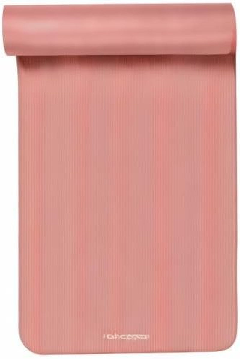 Retrospec Solana Yoga Mat Thick 1/2In Non-Slip Workout Mat with Nylon Strap - 72X24In Exercise Mat for Pilates, Stretching & Fitness - BPA Free, Easy Clean