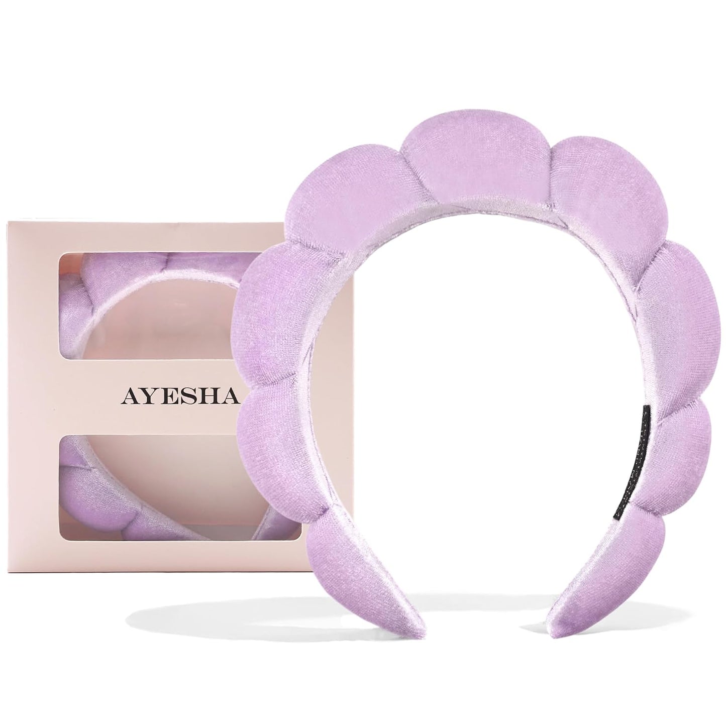 Spa Headband for Washing Face Makeup Skincare Soft Sponge Hair Band