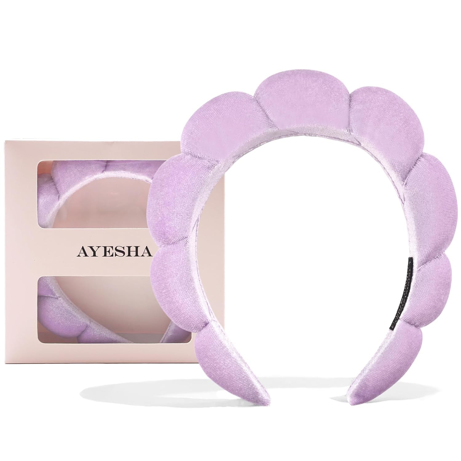 Spa Headband for Washing Face Makeup Skincare Soft Sponge Hair Band
